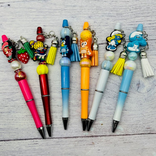 Updated Cartoon Beaded Pens
