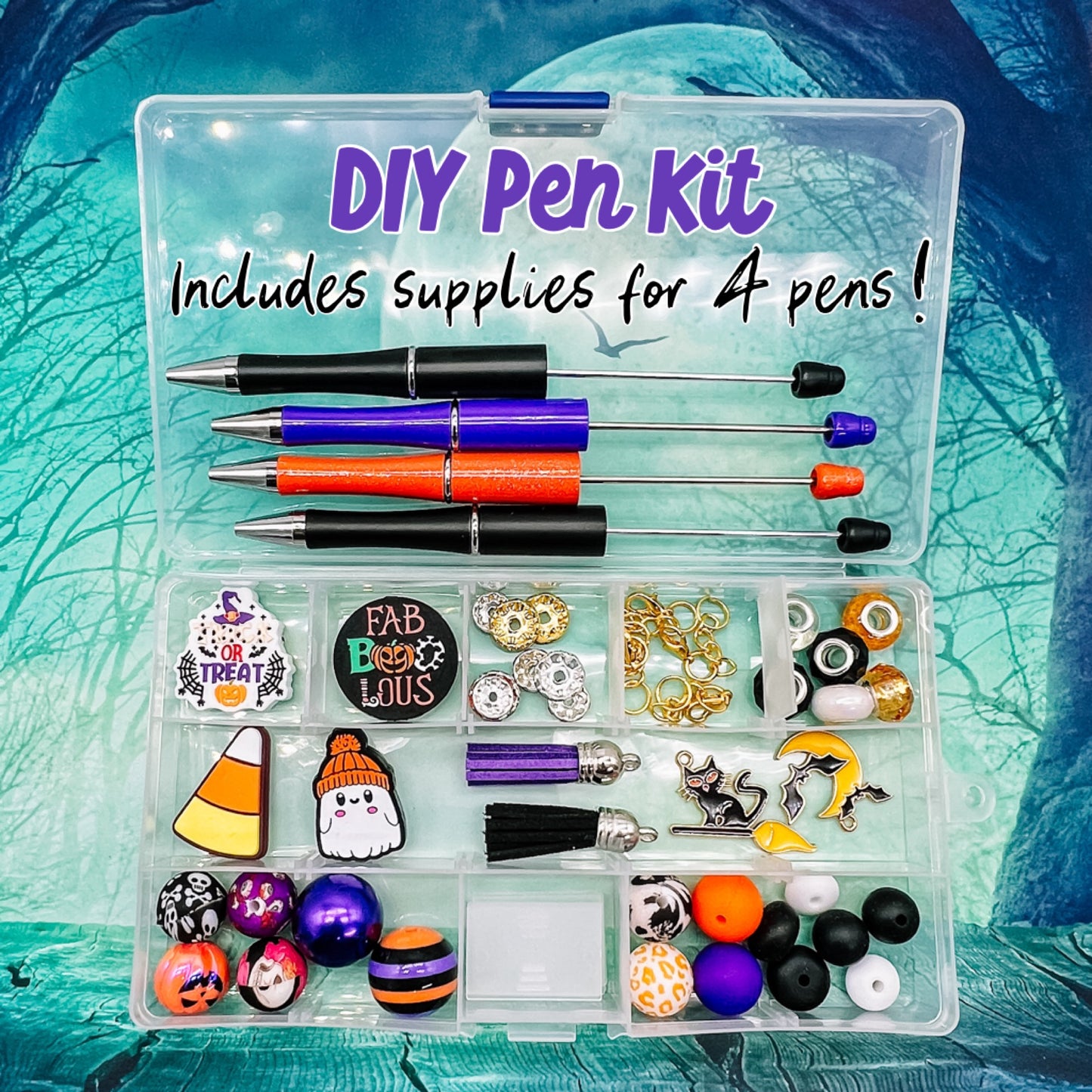 NOV CLEARANCE Halloween DIY Beadable Pen Kit