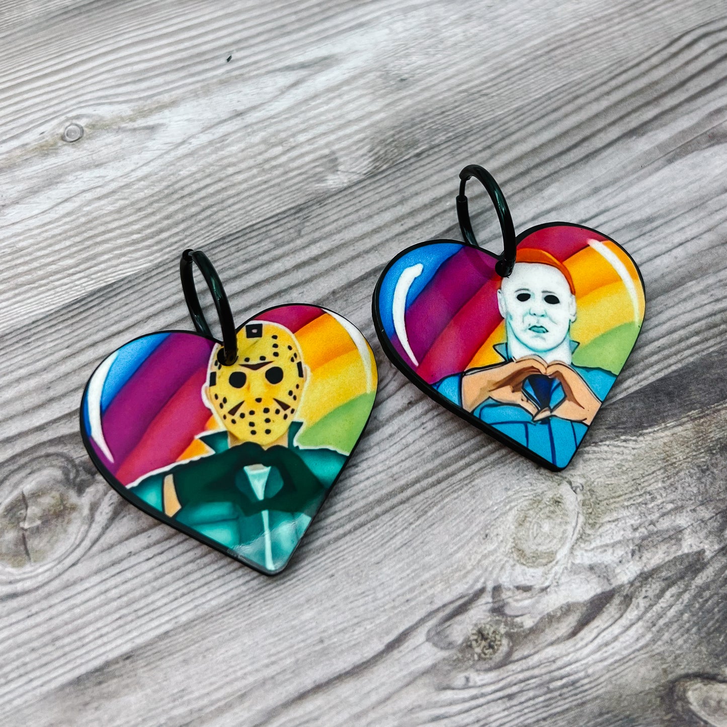 Lisa Frank Horror Dangles