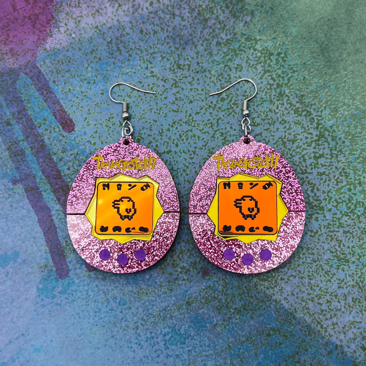 BRB, Gotta Feed My Tamagotchi Dangles