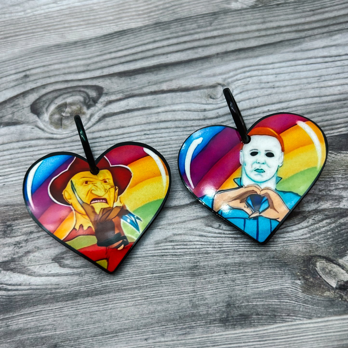 Lisa Frank Horror Dangles