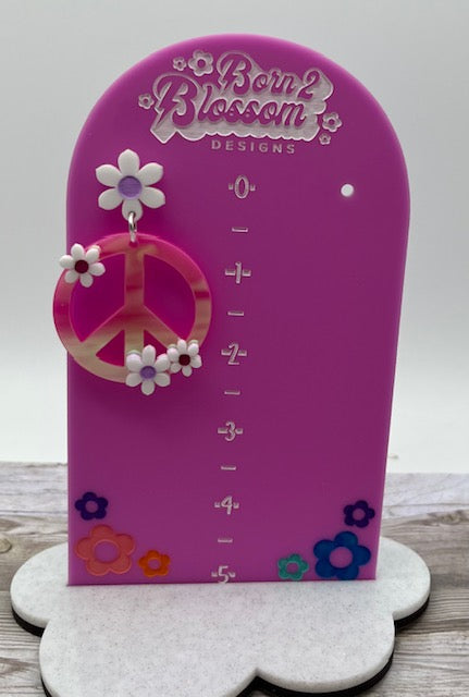 Peace & Daisy Dangles