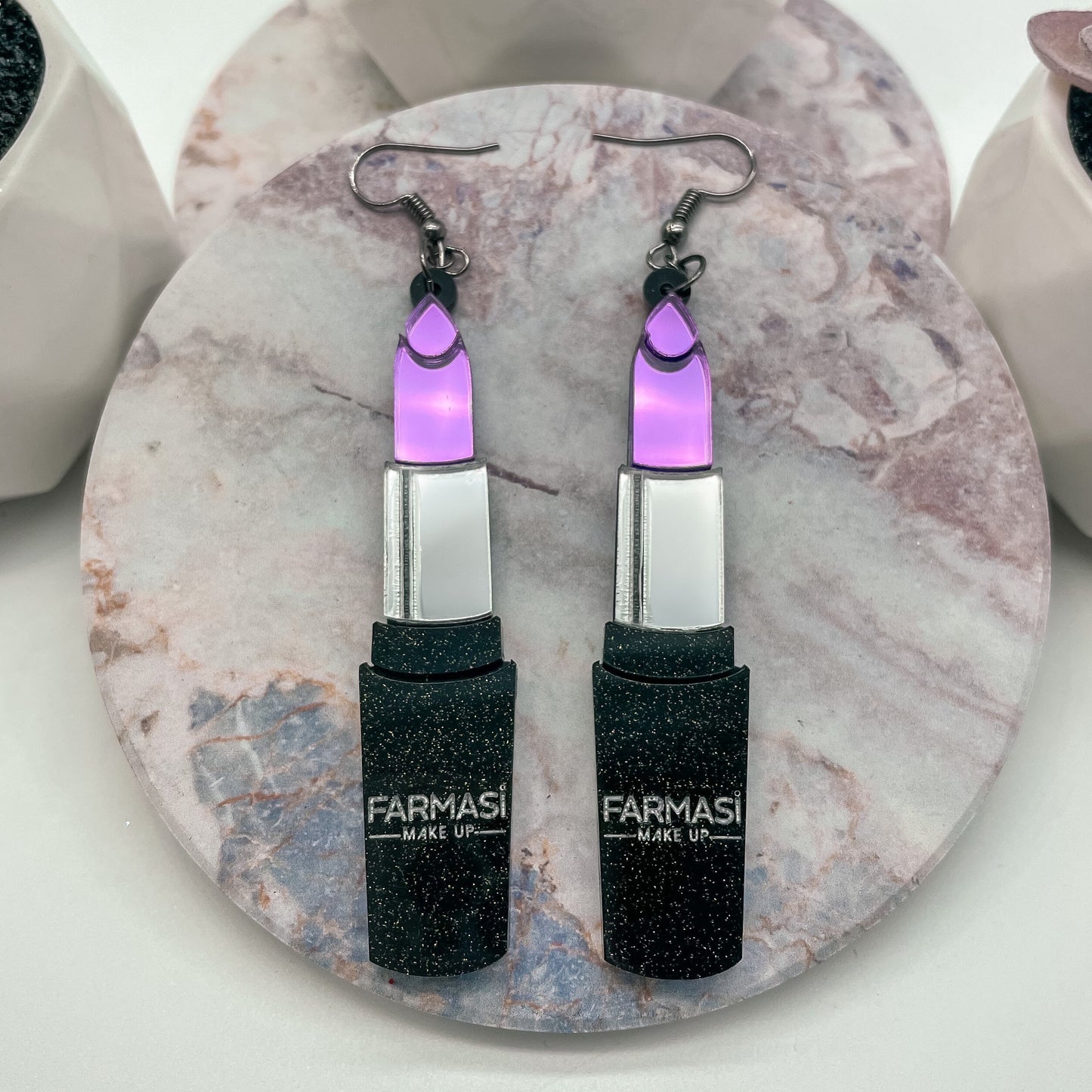 Beauty Influencer Lipstick Dangles