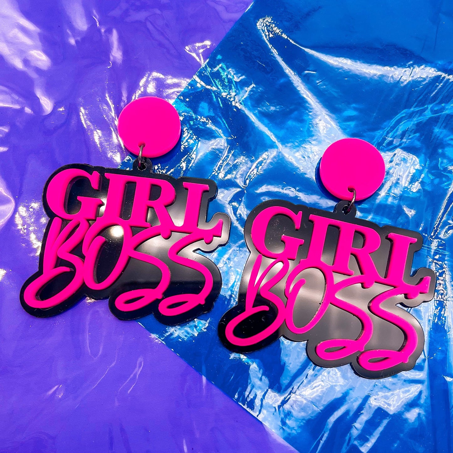 Girl Boss Dangles