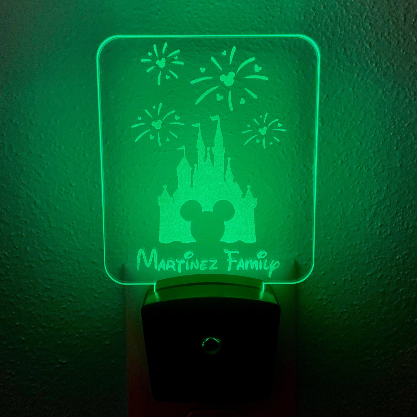 Personalized Plug In Nightlight - Castle
