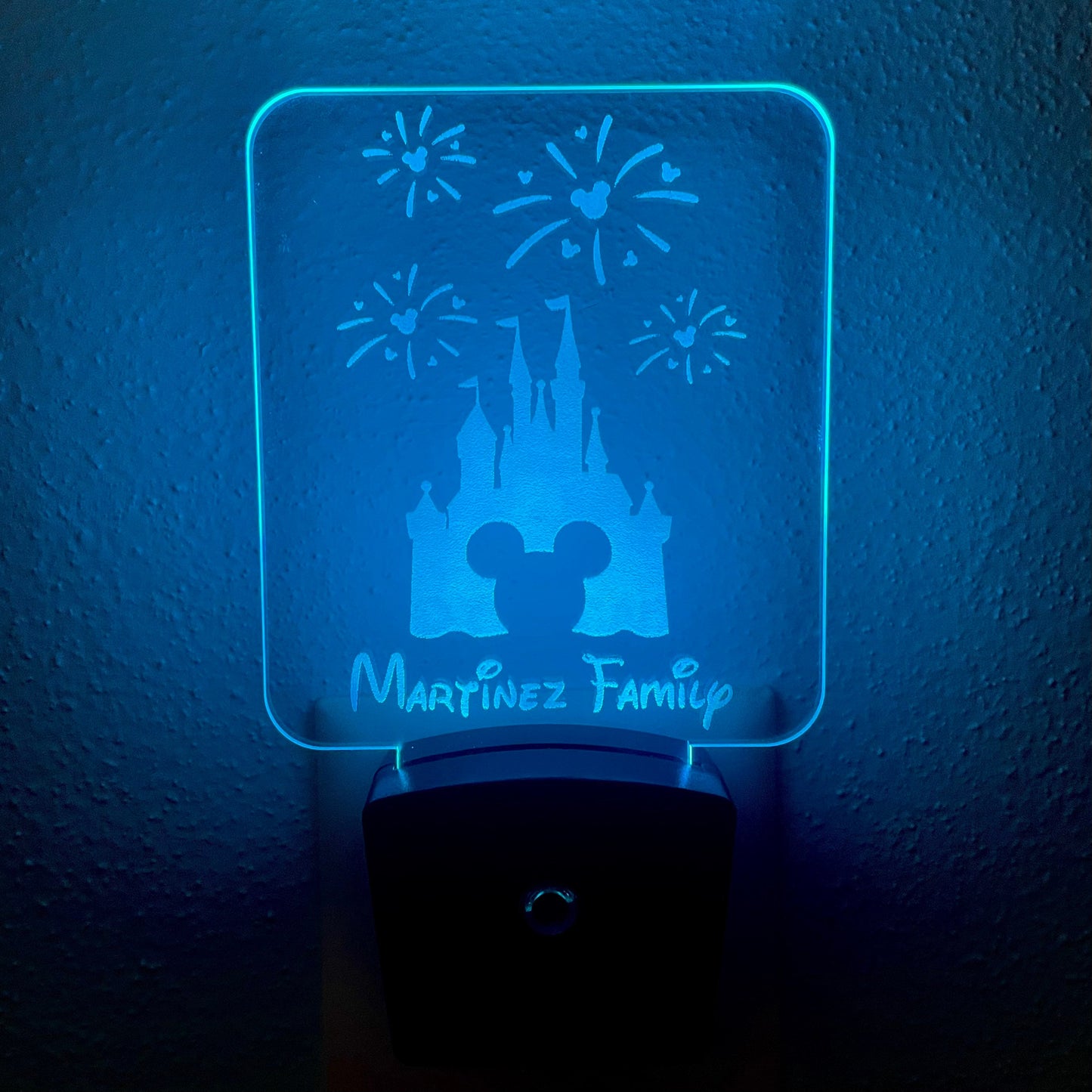 Personalized Plug In Nightlight - Castle