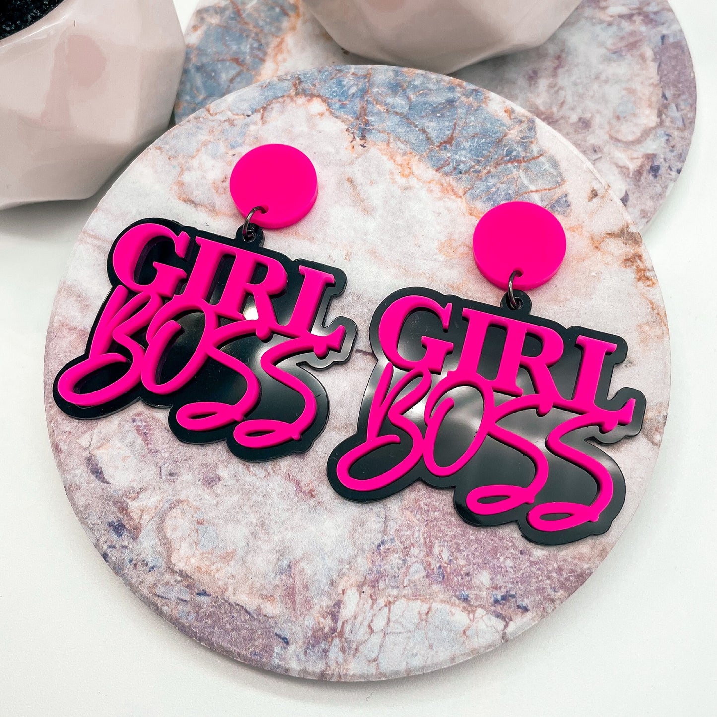 Girl Boss Dangles
