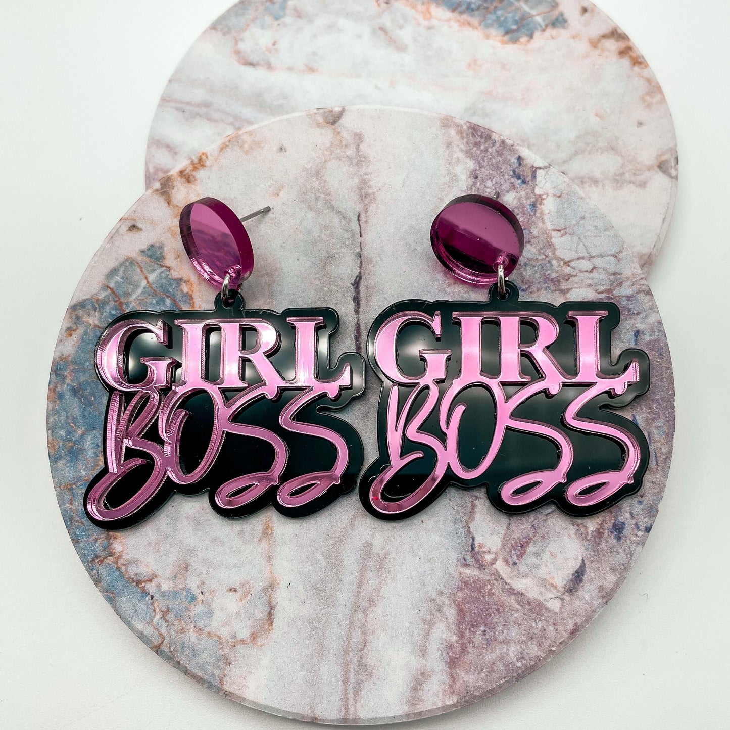 Girl Boss Dangles