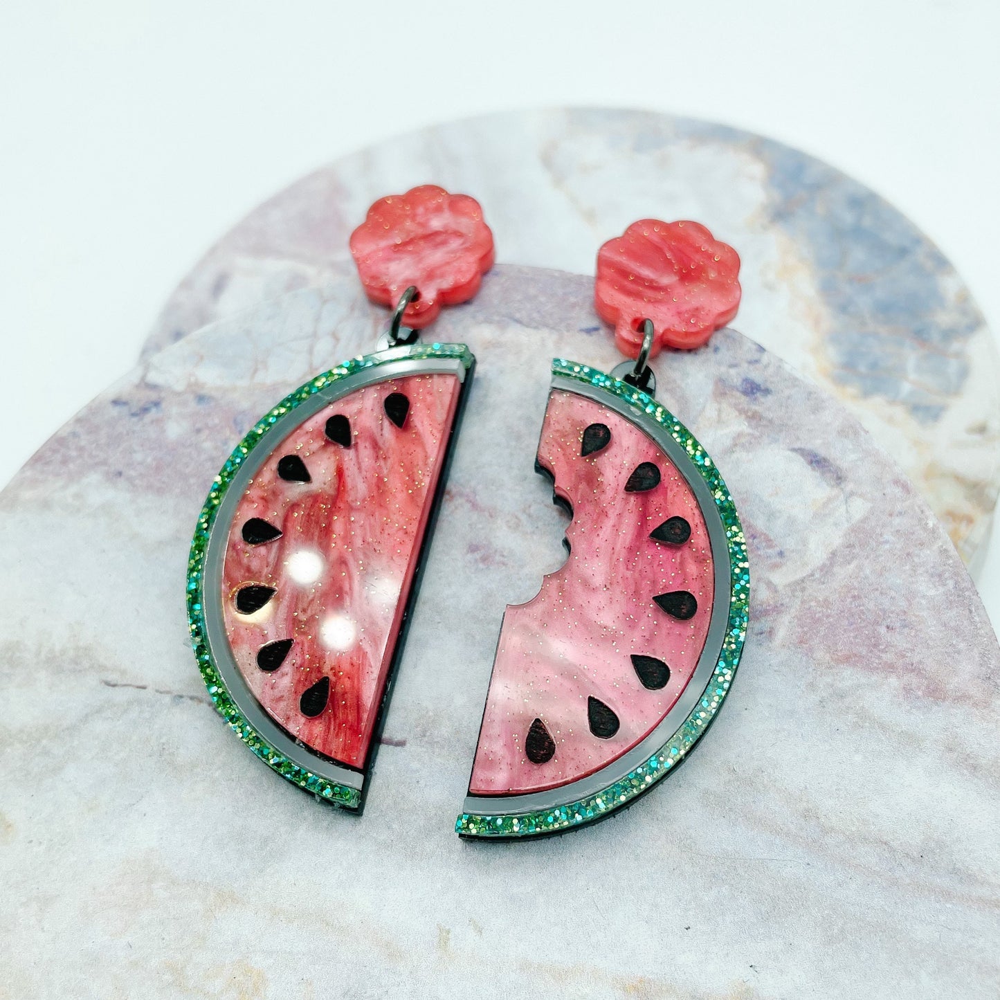 Watermelon Slices Dangles