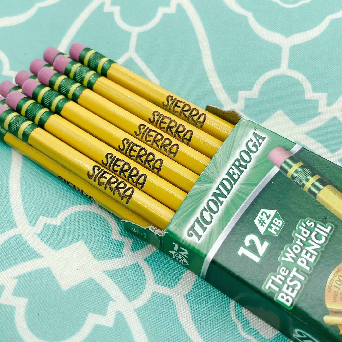 Personalized Engraved Pencil Set
