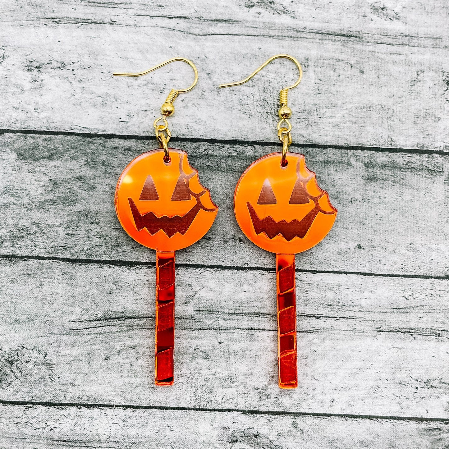 Pumpkin Lollipop Dangles