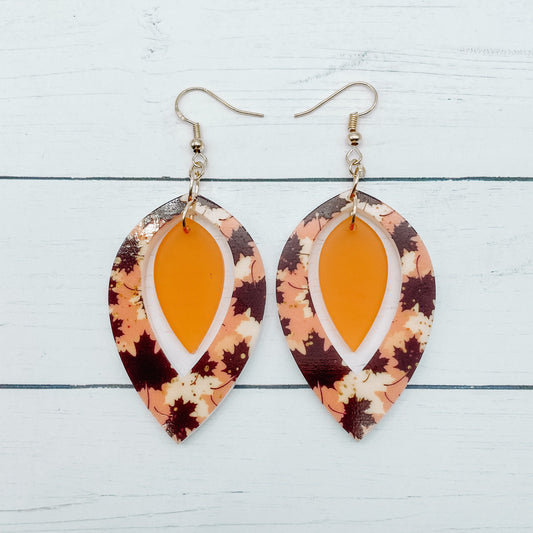 Maple Leaf Earrings