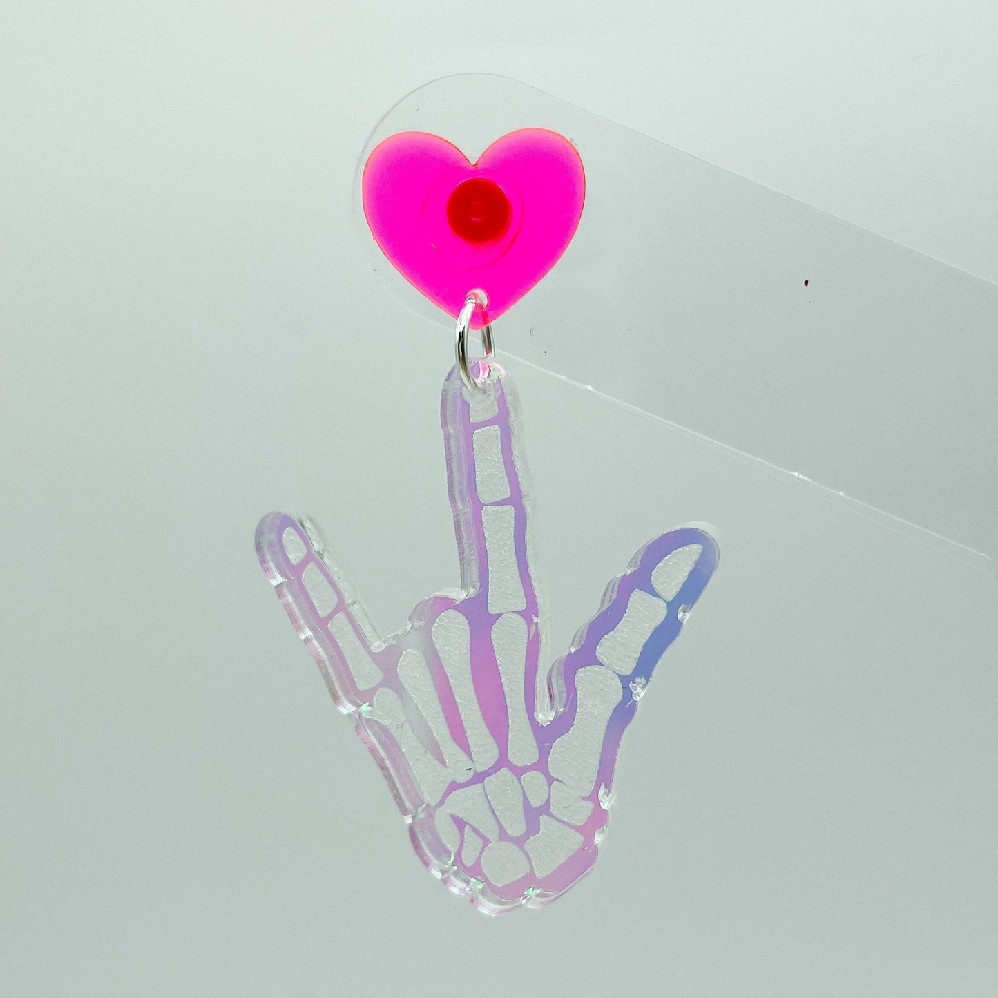 I Love You Skeleton Dangles