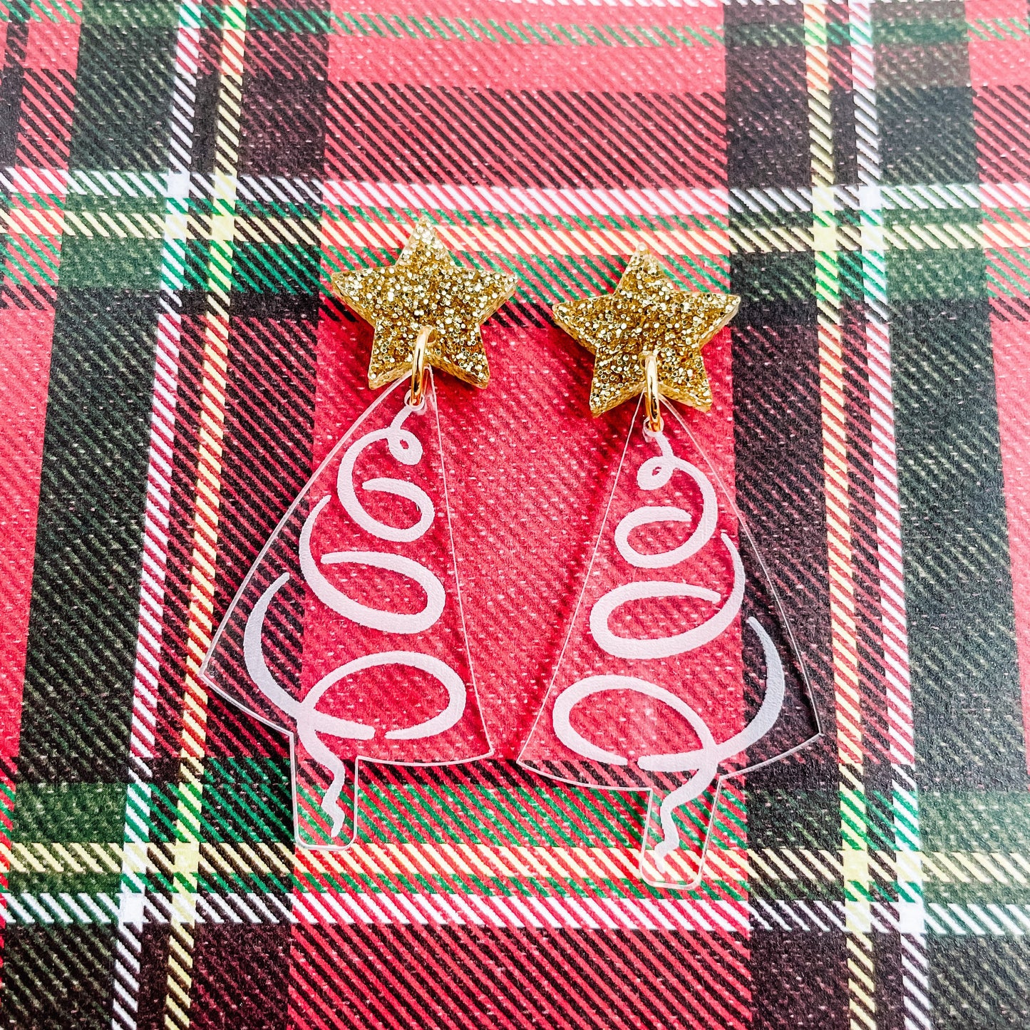 MAY CLEARANCE Christmas Tree Dangles
