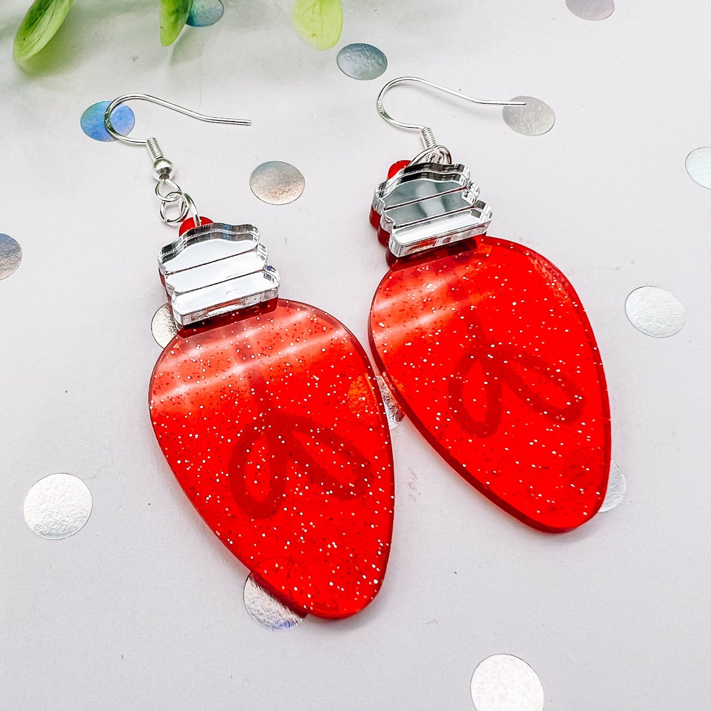 Christmas Light Bulb Dangles