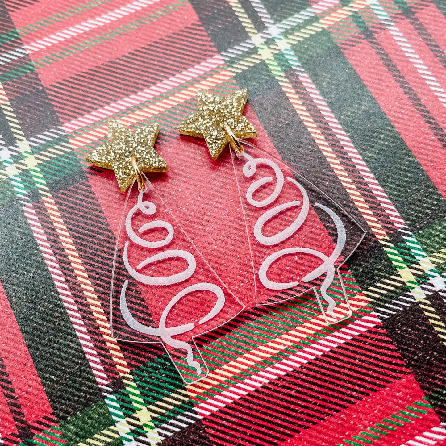 MAY CLEARANCE Christmas Tree Dangles