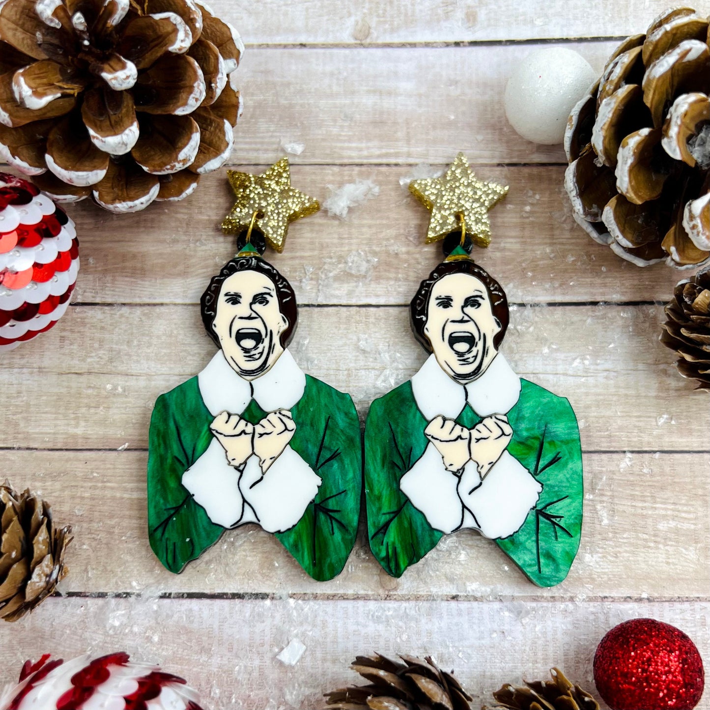 Buddy the Elf Dangles