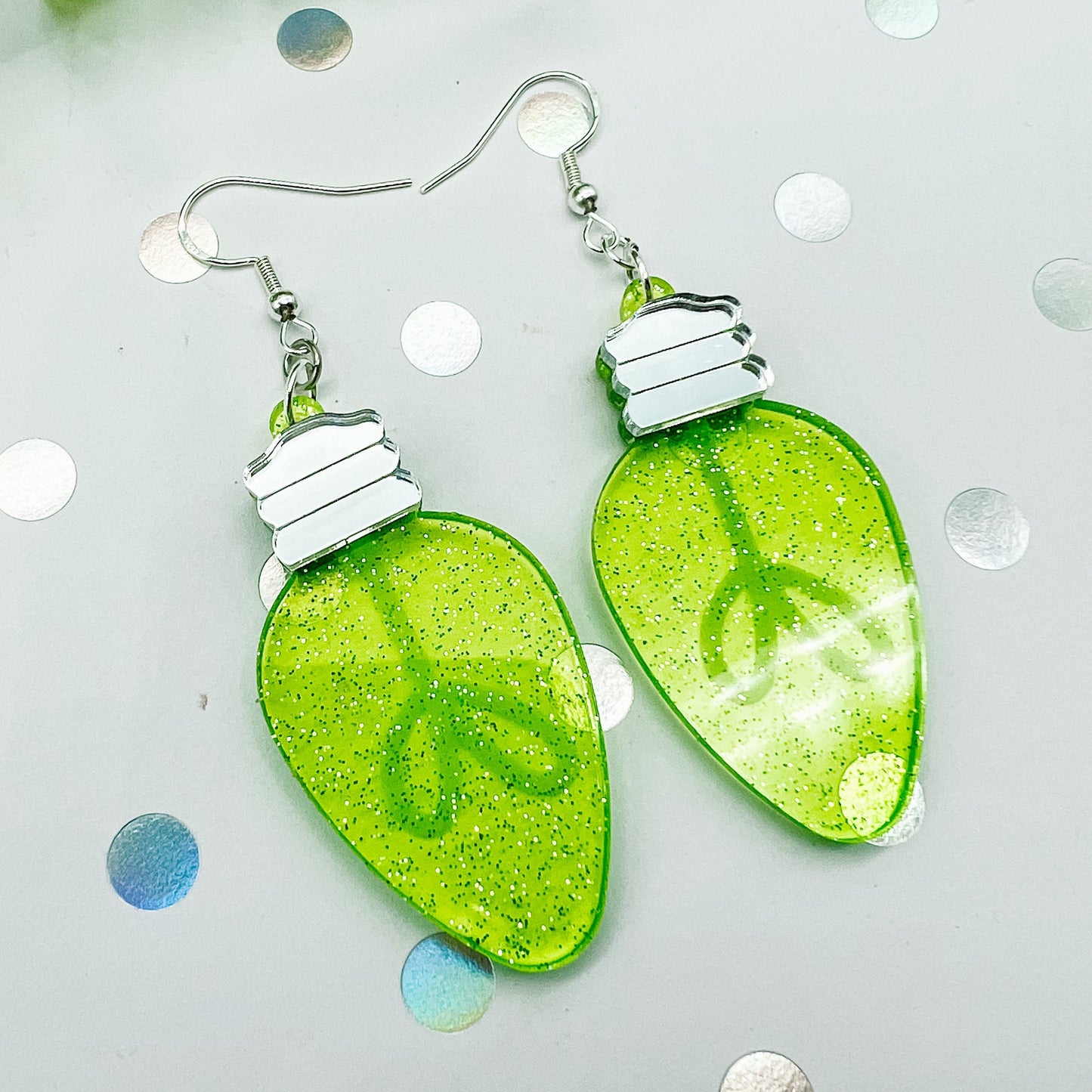 Christmas Light Bulb Dangles