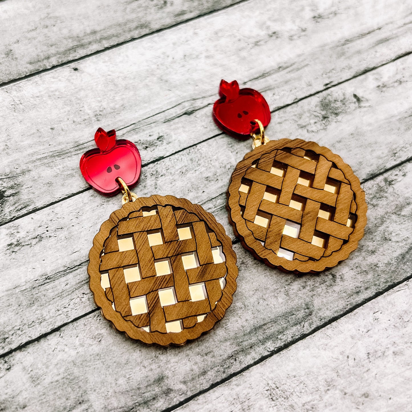 Apple Pie Dangles