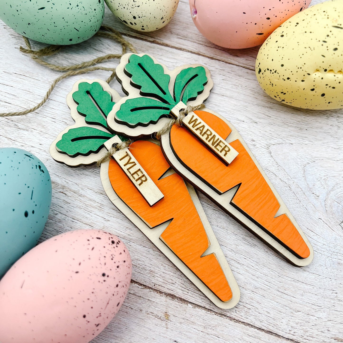 Easter Basket Tag Carrot