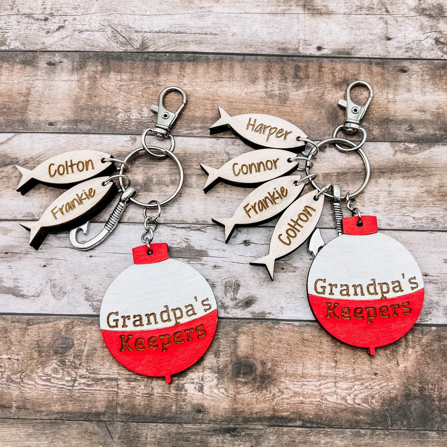 Fishing Keychain for Him