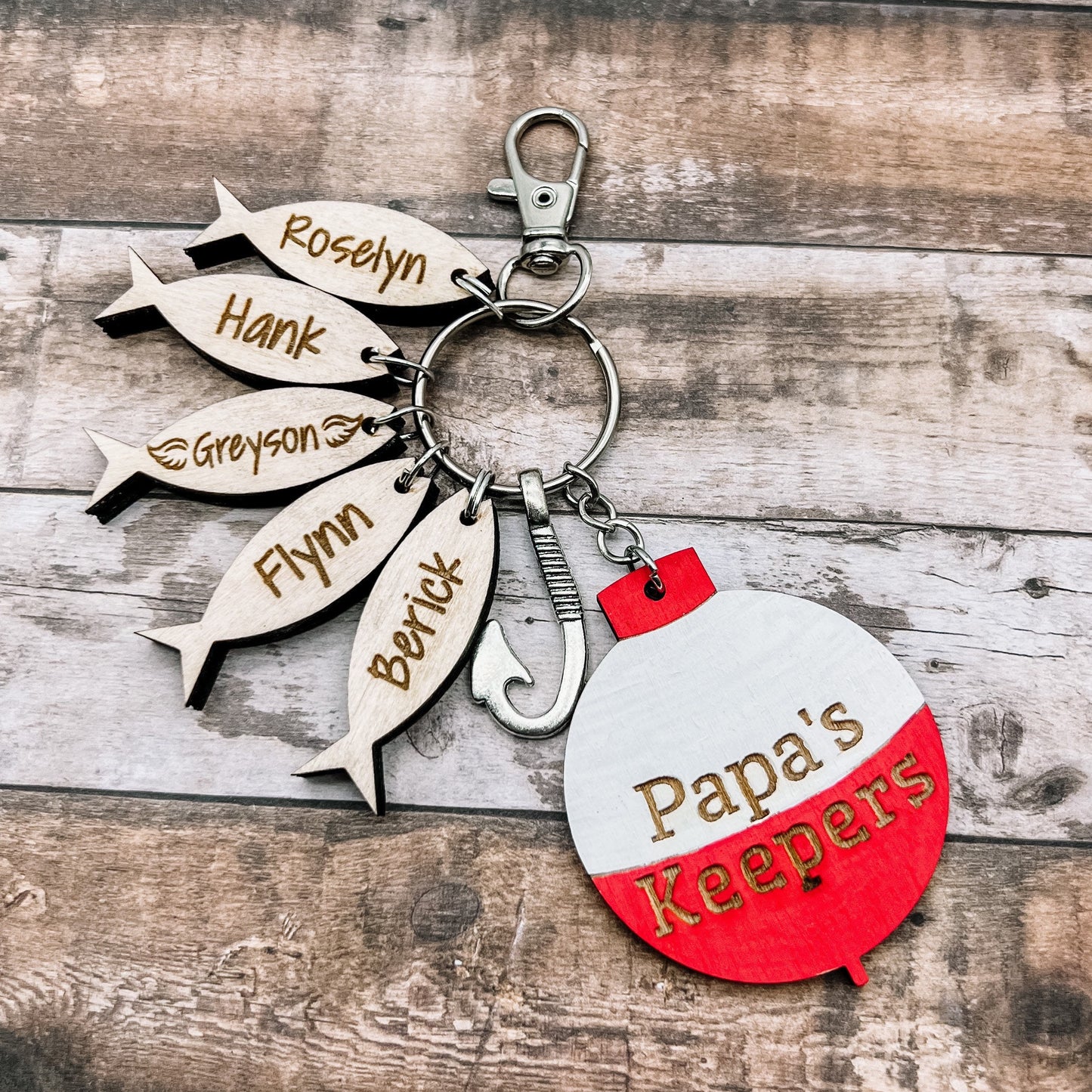 Fishing Keychain for Him