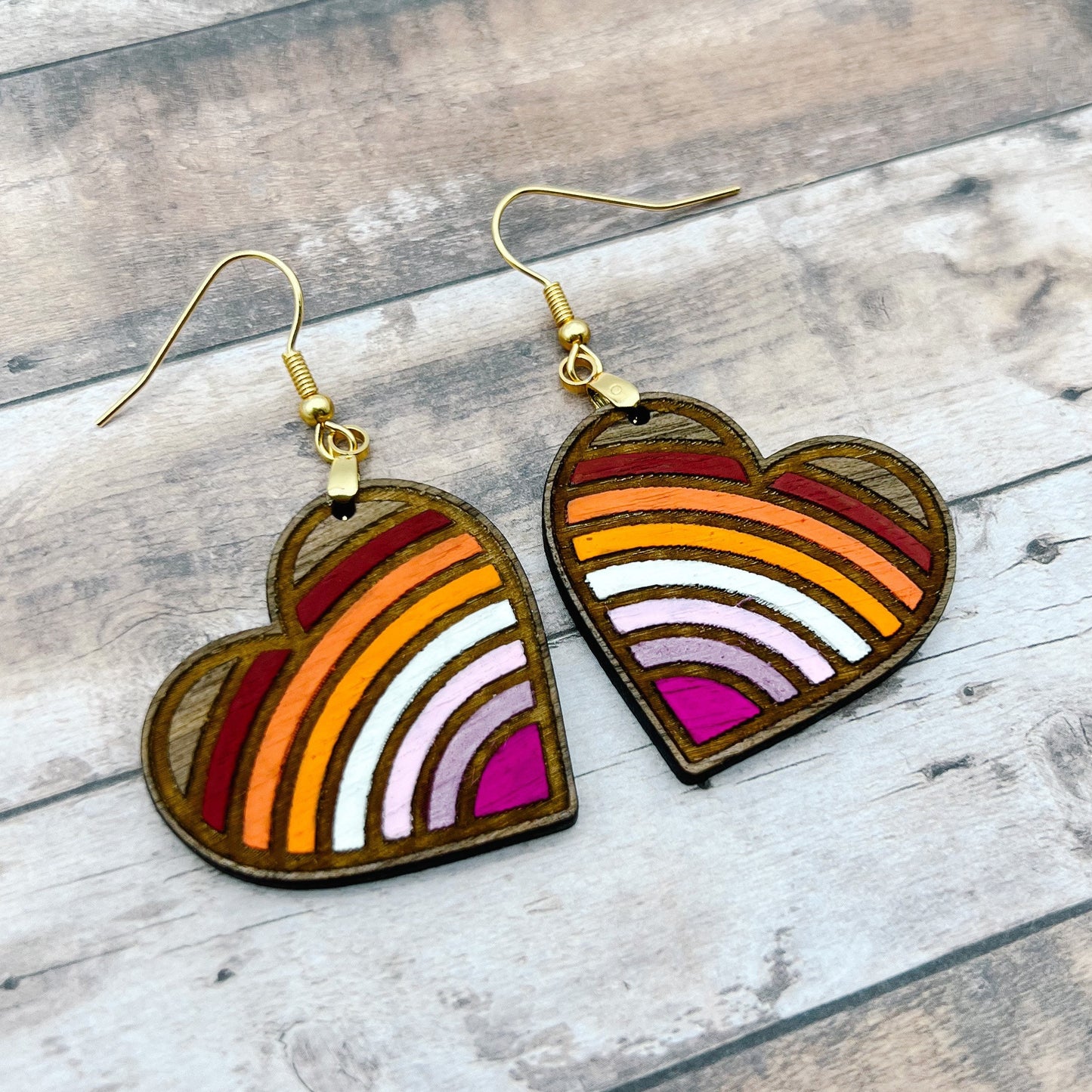 Pride Lesbian Flag Dangles