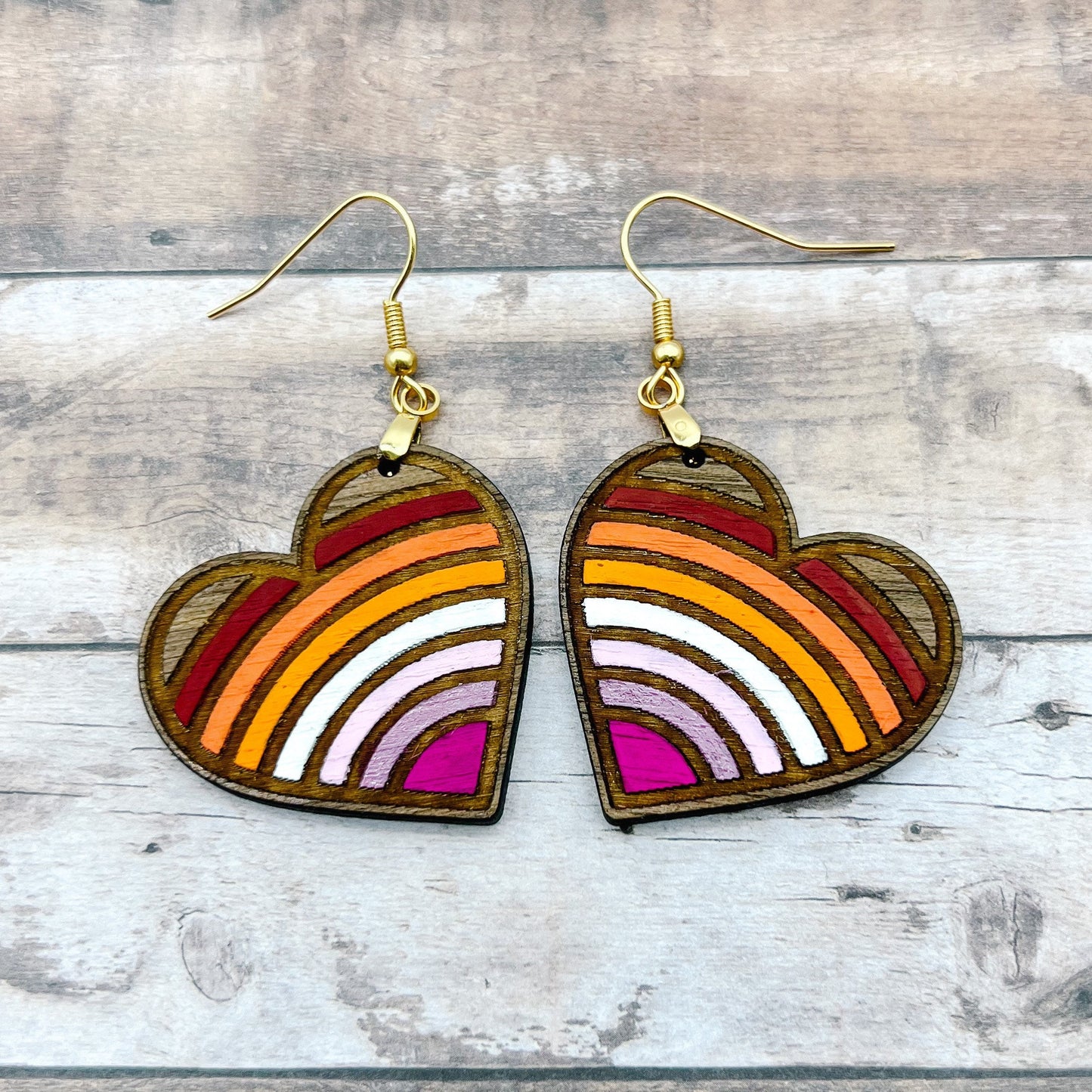 Pride Lesbian Flag Dangles