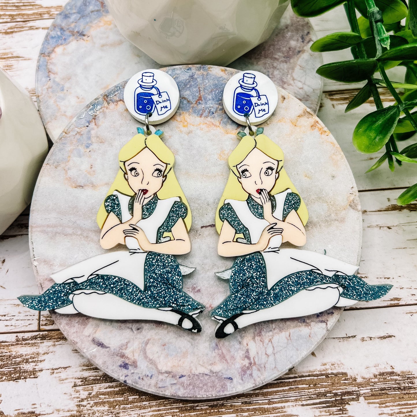 Wonderland Alice Dangles