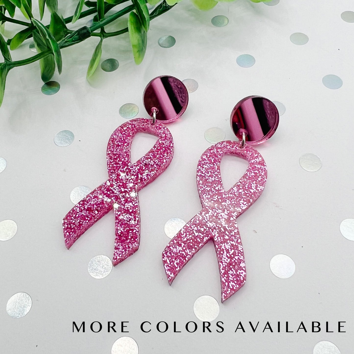 Cancer Awareness Ribbon Dangles