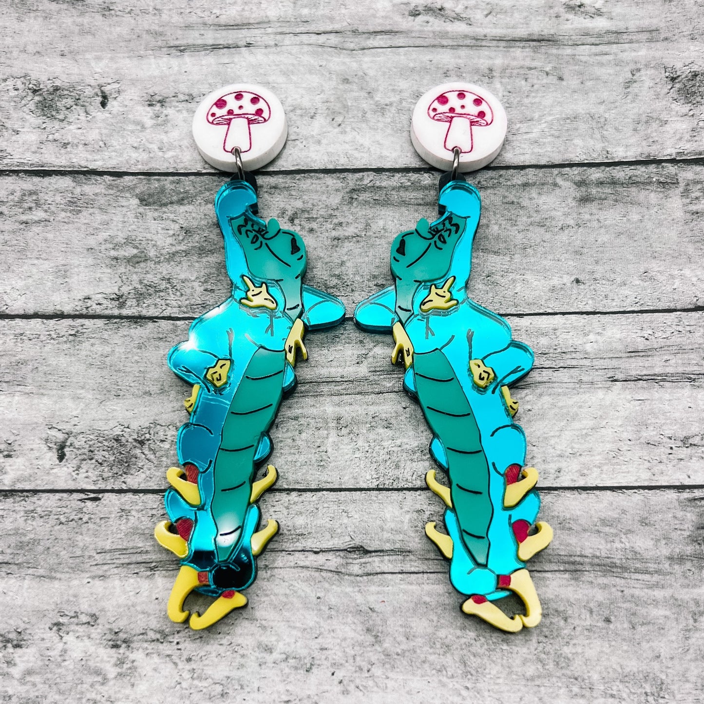 Wonderland Caterpillar Dangles