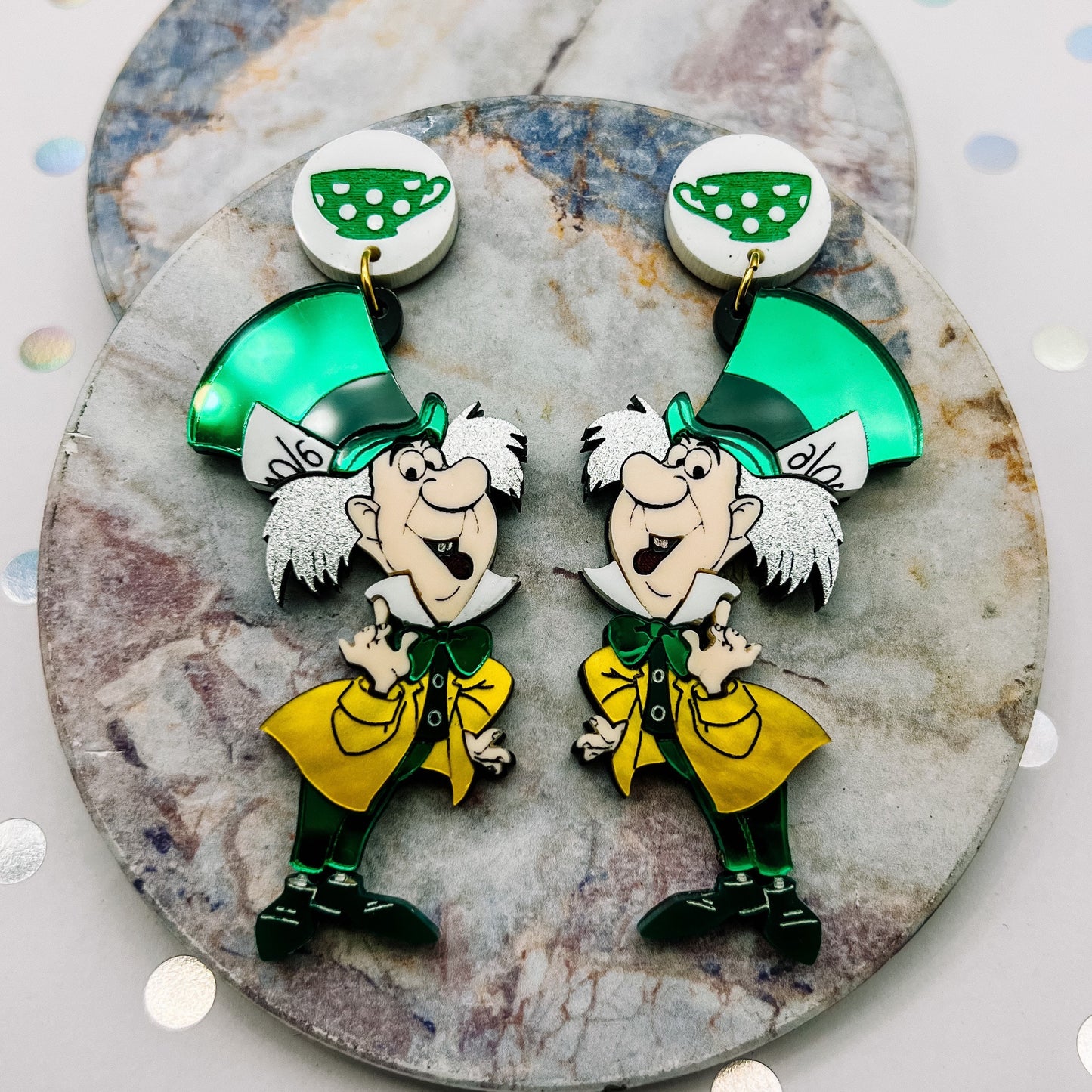 Wonderland Mad Hatter Dangles