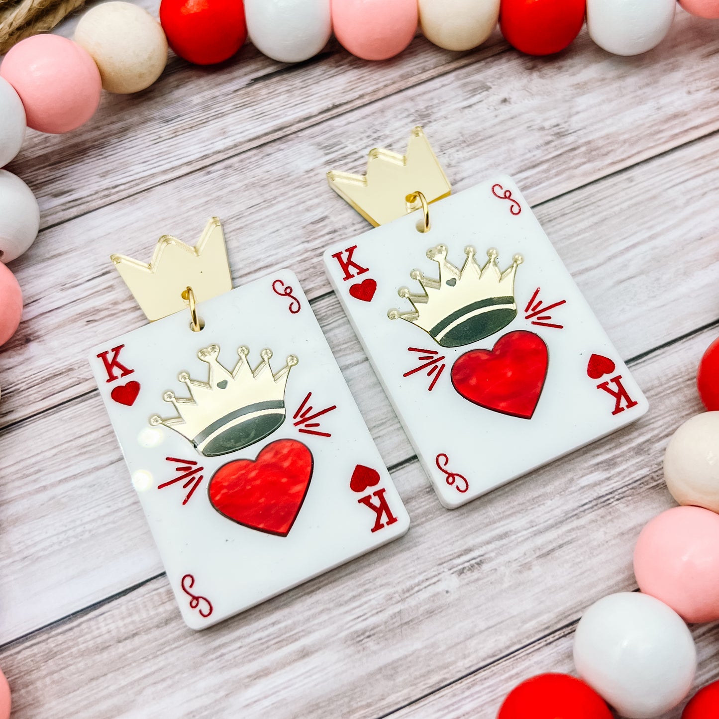 Queen of Hearts Dangles