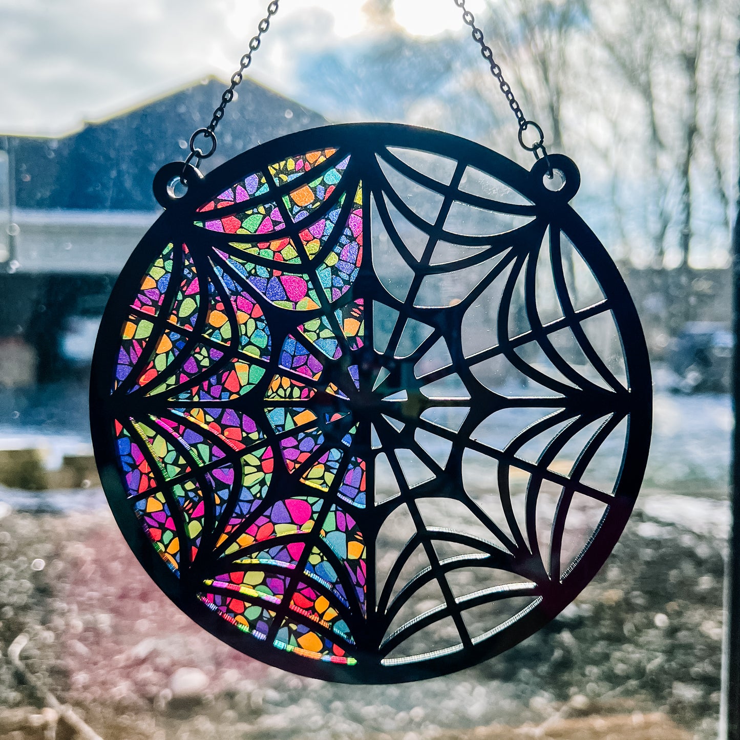 Stained Glass Window Suncatcher