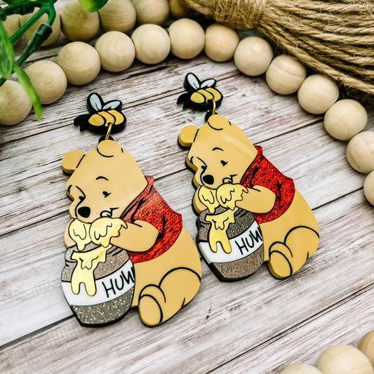 Honey Bear Dangles