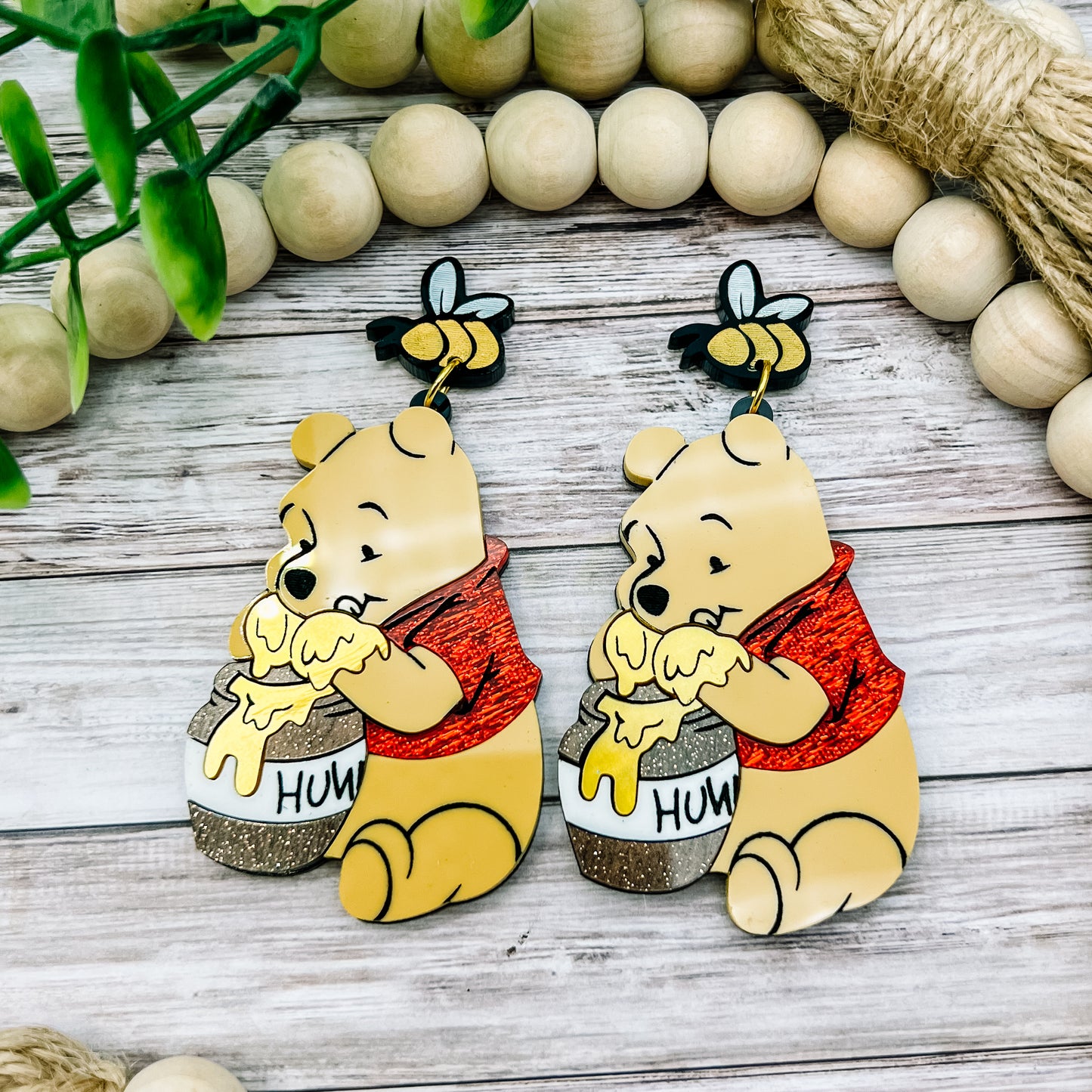 Honey Bear Dangles