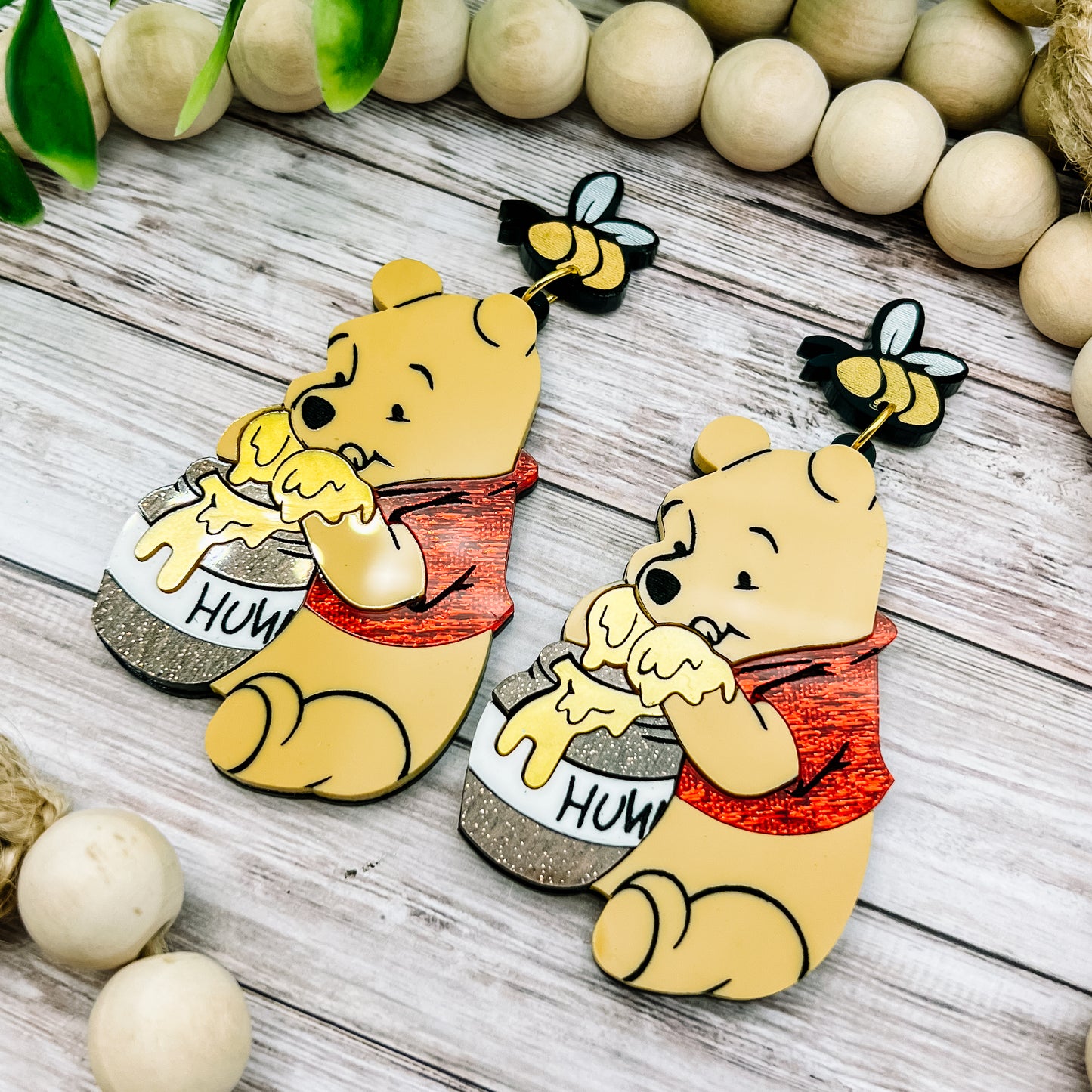 Honey Bear Dangles