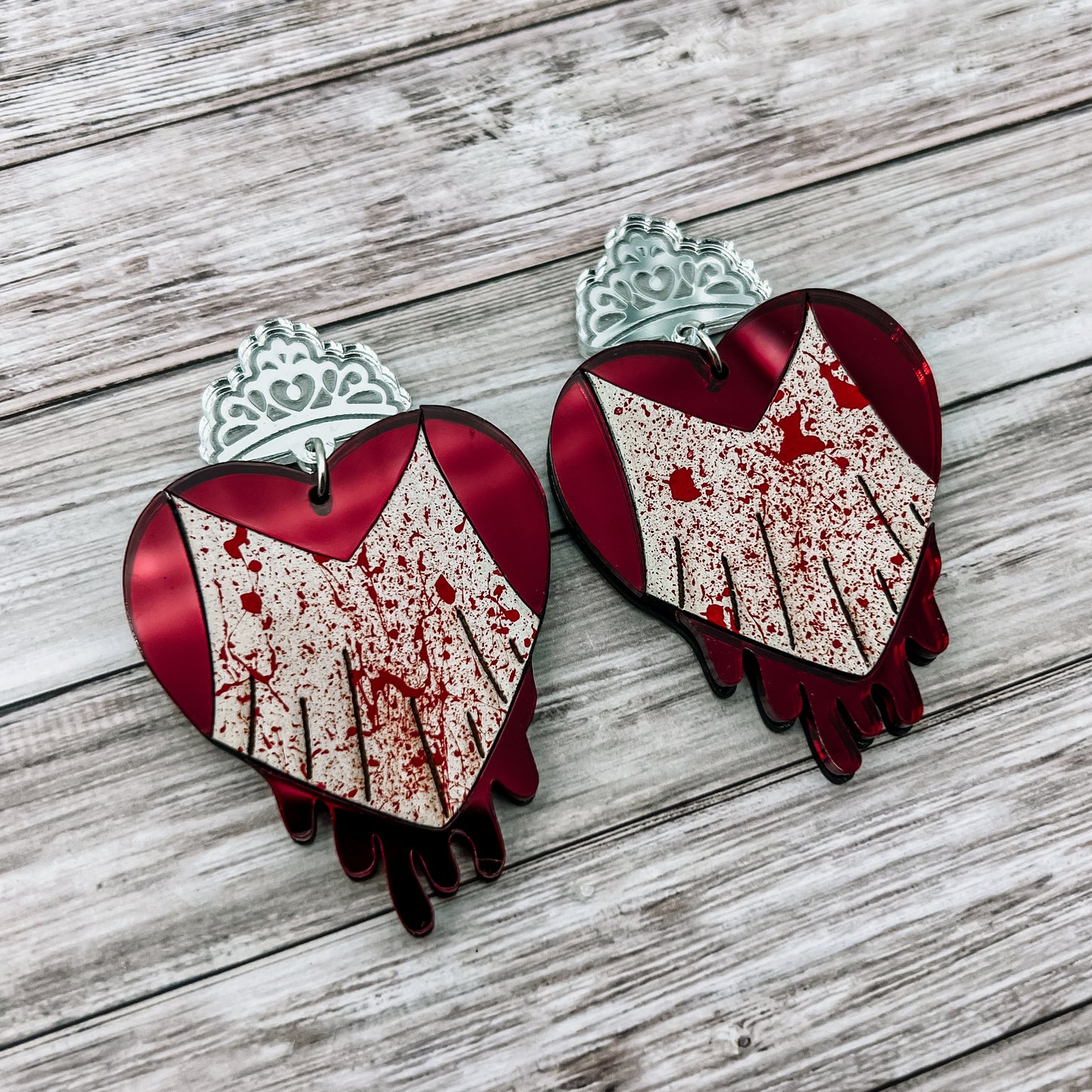 Carrie Heart Dangles