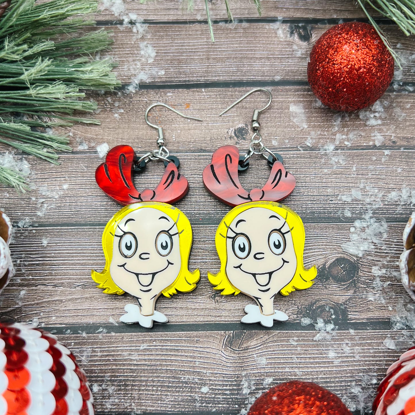 Grinch & Friends Dangles