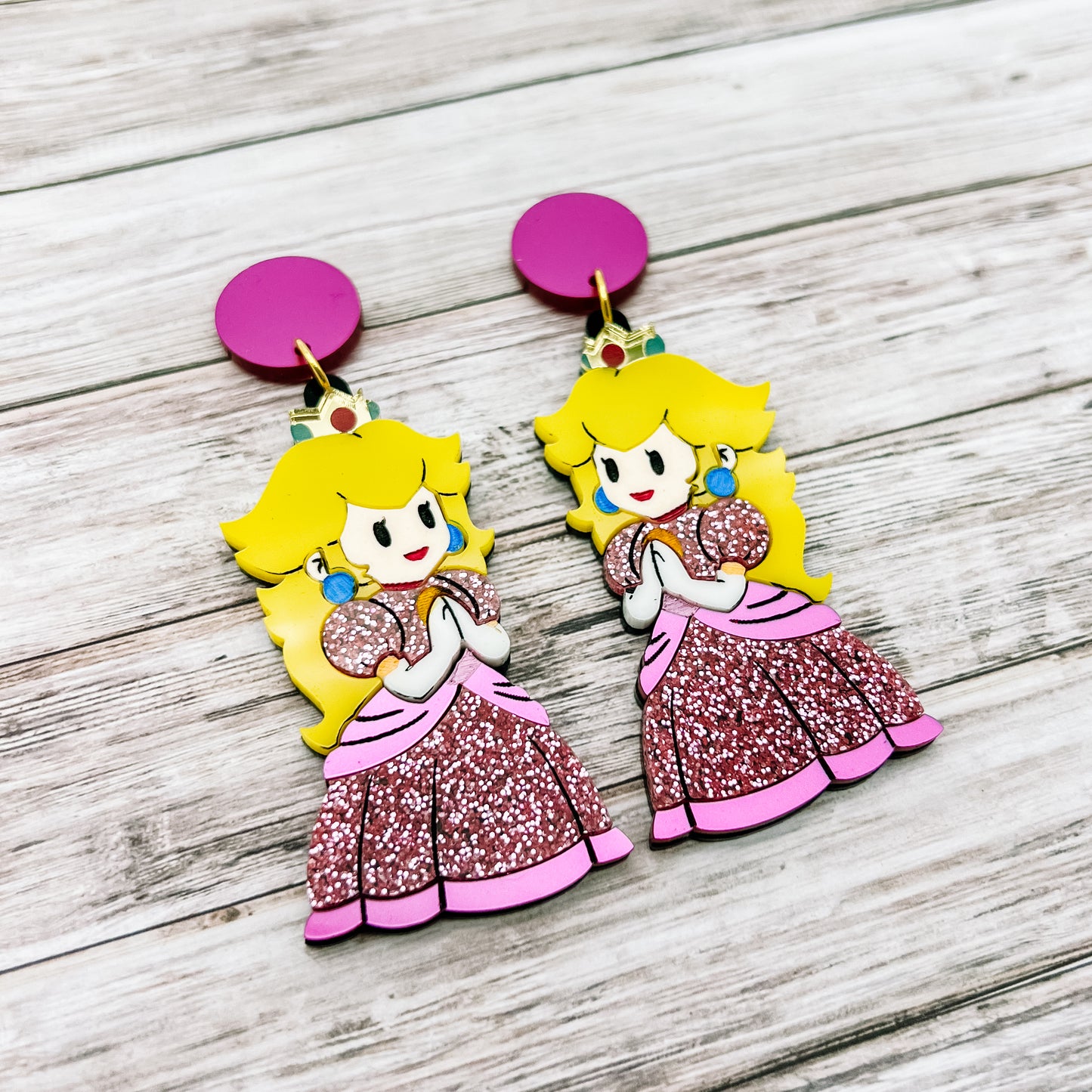 Princess Peach Dangles