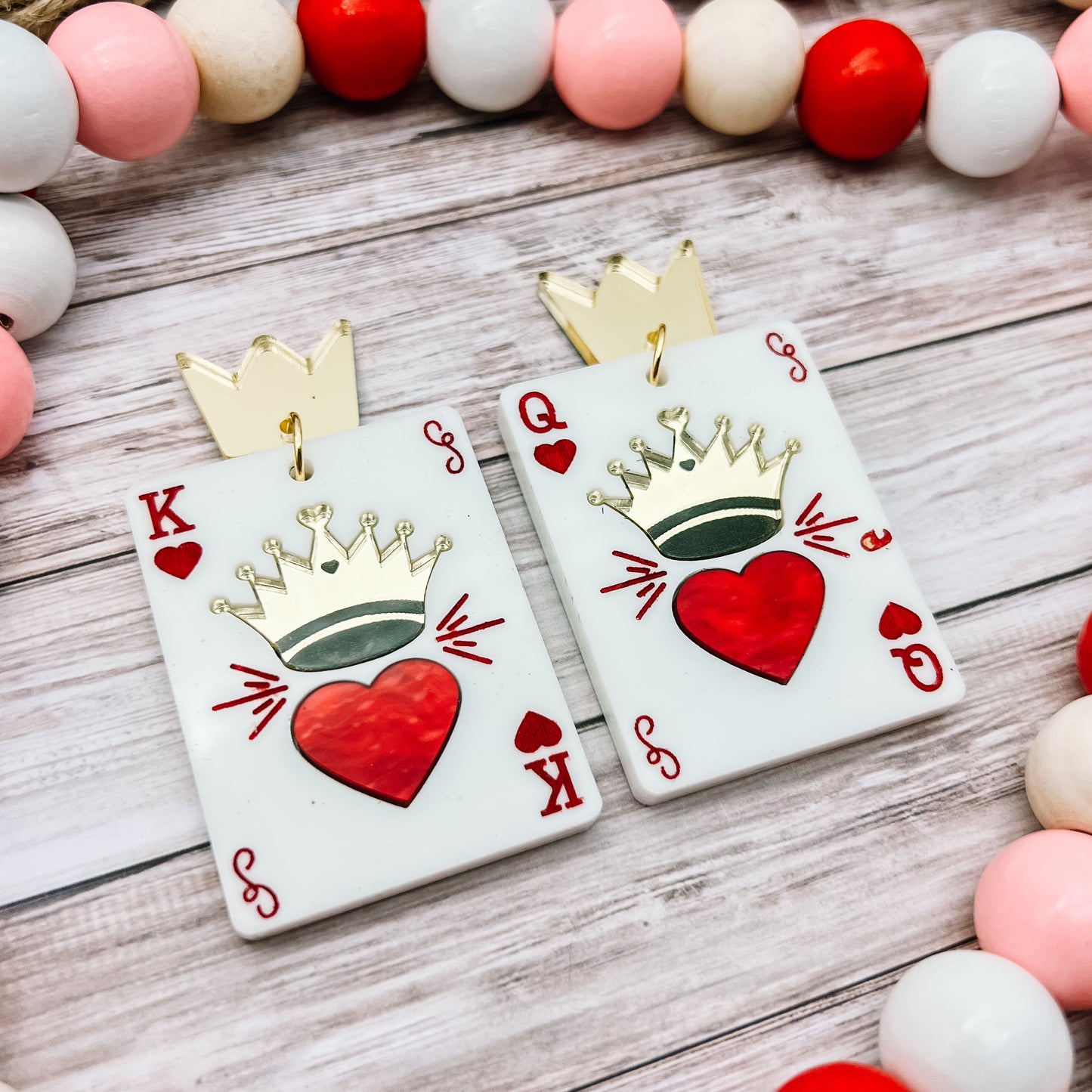 Queen of Hearts Dangles
