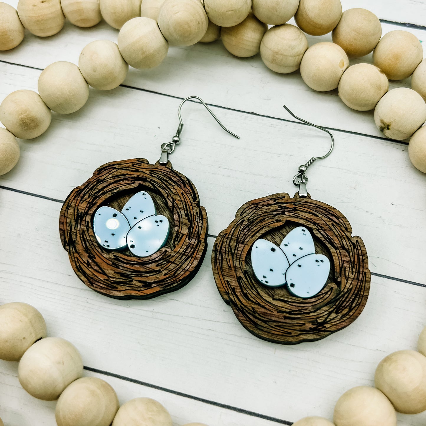 Birds Nest Dangles