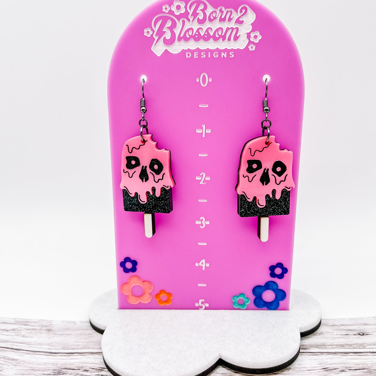 Skull Popsicle Dangles