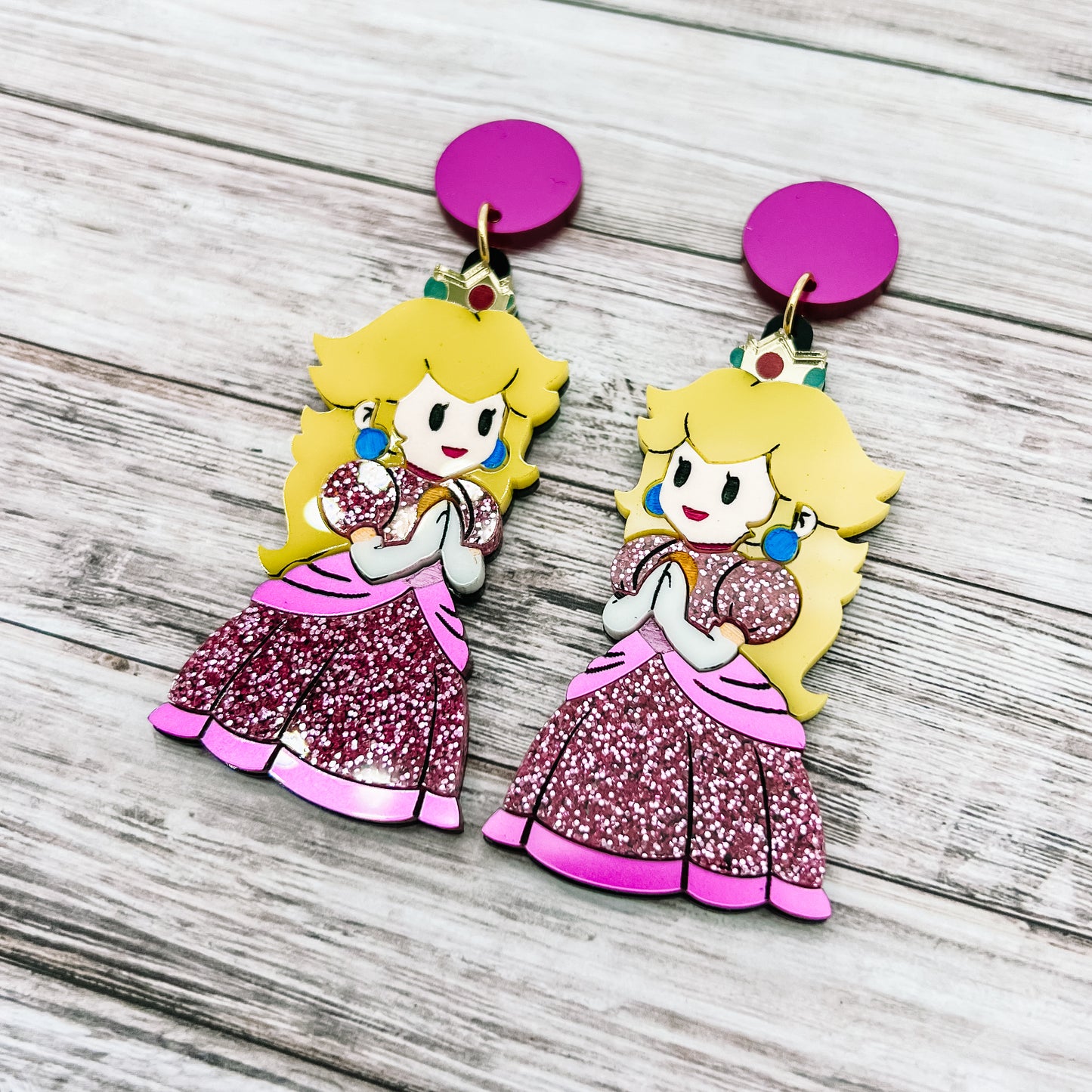 Princess Peach Dangles