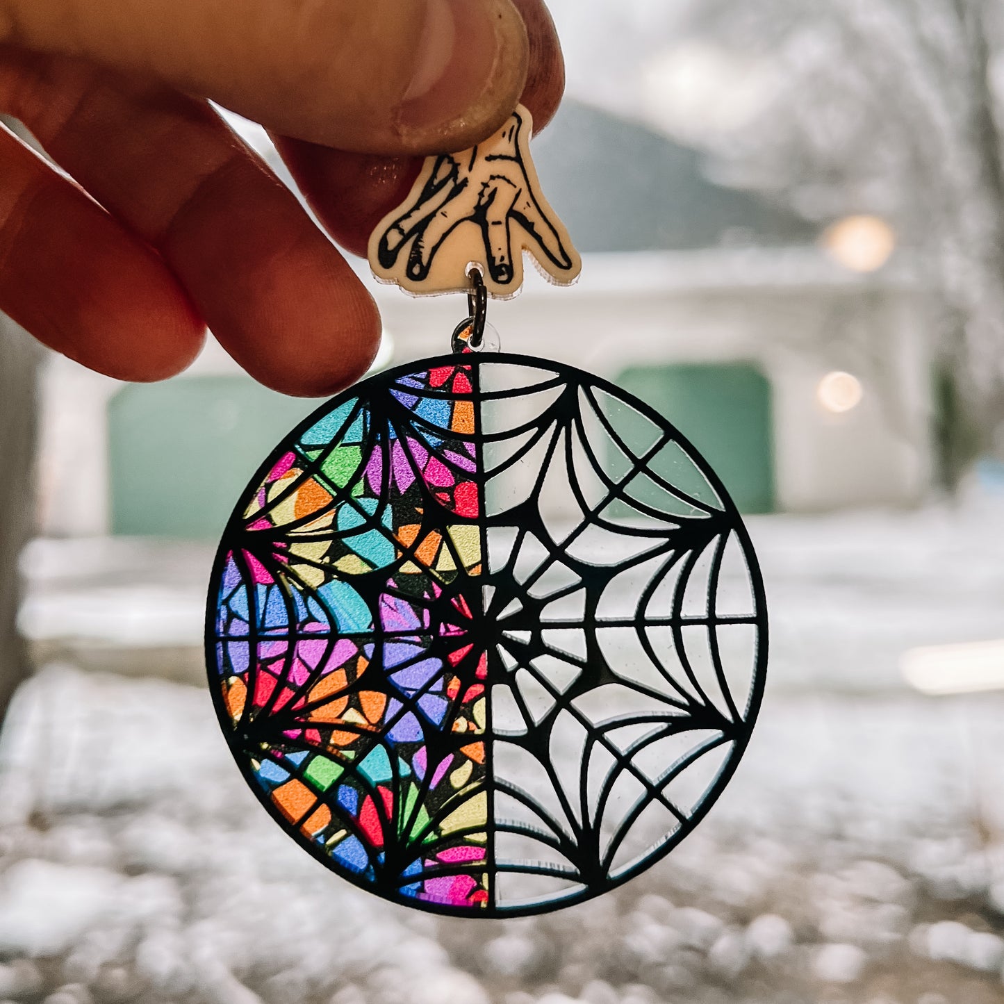 Stained Glass Window Dangles