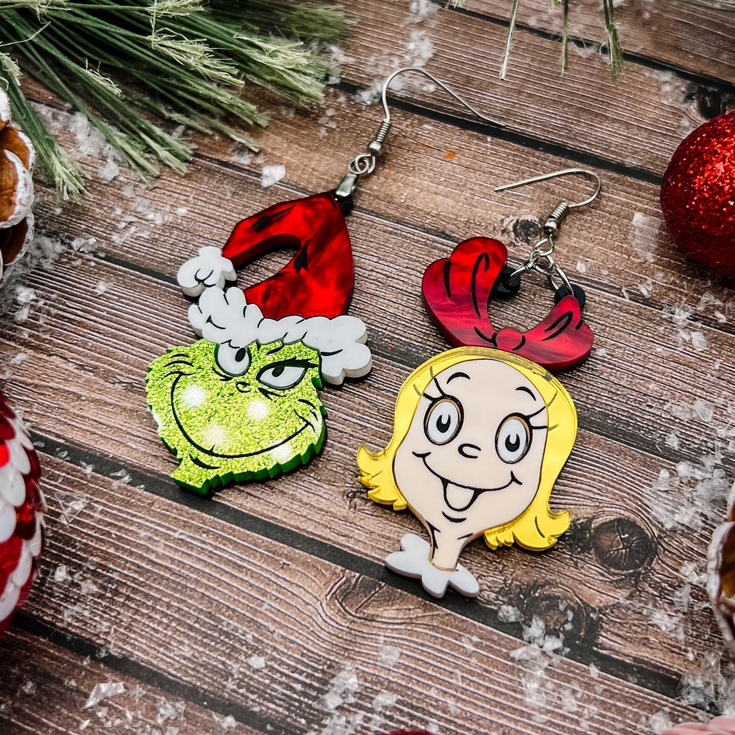 Grinch & Friends Dangles