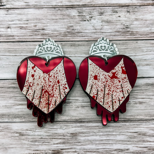 Carrie Heart Dangles