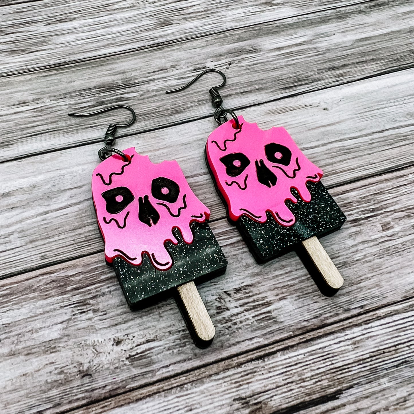 Skull Popsicle Dangles