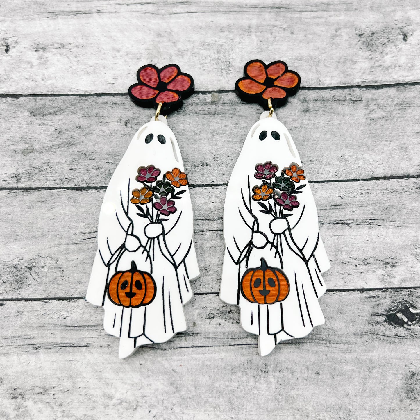 Boho Ghost Dangles