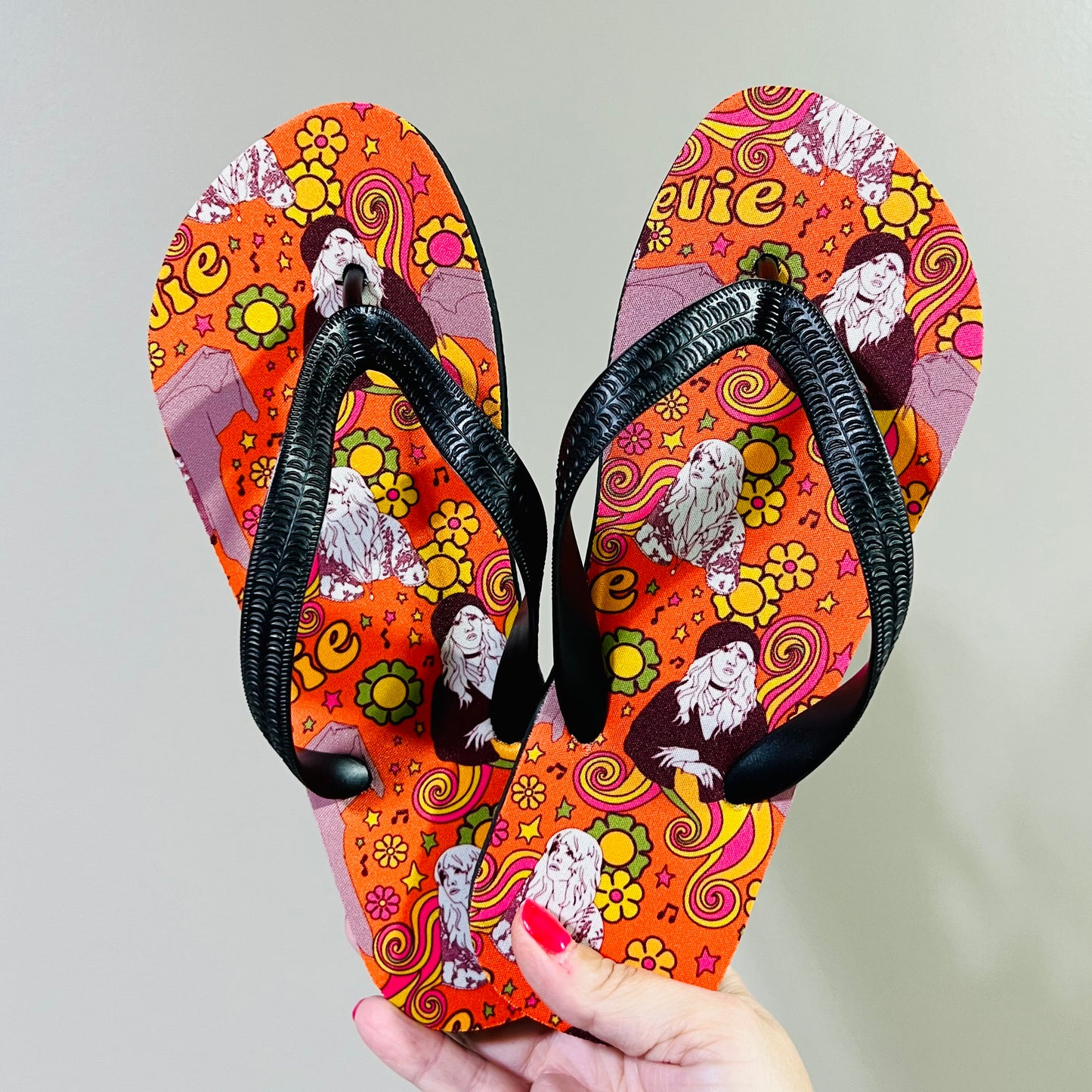 Stevie Nicks Flip Flops